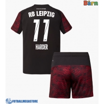 Fotballdrakt Barn RB Leipzig Conrad Harder #11 Tredjedraktsett 2025-26 Kortermet (+ Korte bukser)